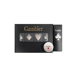 Golf Balls Crystal Soft Feel, the Gambler, 1 Dozen