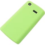 Silicone Skin GREEN Rubber Soft Cover Case SAMSUNG I897 CAPTIVATE [WCB343]