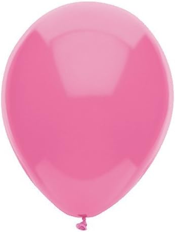 12" Hot Pink/Fuchsia Latex Balloons (144 Count)