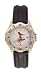 Baltimore Orioles All Star Ladies Black Leather Strap Watch