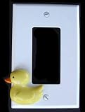 Rubber Ducky Duck GFI Toggle Switch Outlet Cover