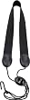 Rico Saxophone Strap, Tenor/Baritone, Black Nylon