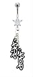 HIP HOP BELLY PIERCING RING