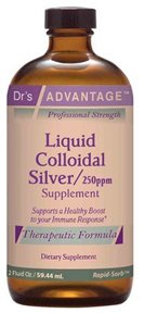 Colloidal Silver (250ppm) 2oz - Dr's Advantage