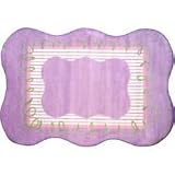 Girls Scalloped Rug