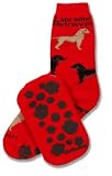 Pair of Labrador Retriever Slipper Socks - Great Gift for Dog Lover