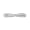 Platinum Plated Sterling Silver Round Diamond Twisted Fashion Ring (0.03 cttw)