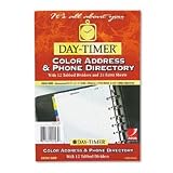 Address/Phone Directory for Looseleaf Planner, Colored Tabs