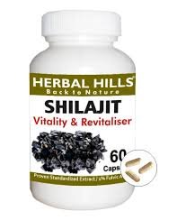 Herbal Hills Shilajit Vitality Support 60 Veg Capsules