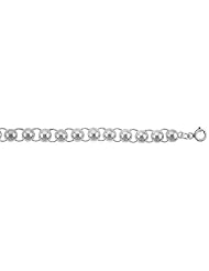 Sterling Silver Charm Bracelet w/ Beads