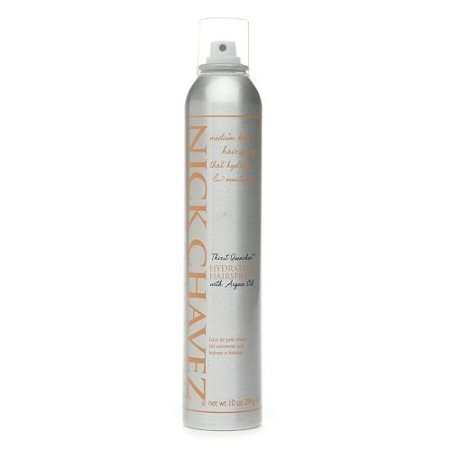 Nick Chavez Beverly Hills Thirst Quencher Hydrating Hairspray, Silver, 10 fl oz