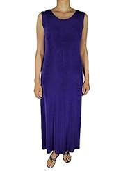 Sleeveless Tank Acetate/Spandex Maxi Dress 