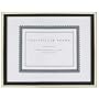 Distinctive hardwood diploma frame in certificate size