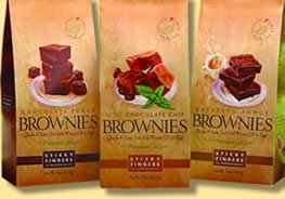 Premium Chocolate Fudge Brownie Mix 15oz by Sticky Fingers Bakeries