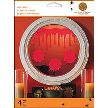 Martha Stewart Crafts Halloween Bloody Glitter Gel Clings