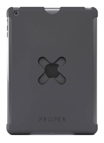 Wallee Mountable Protective Case for the Apple iPad Air, Gray