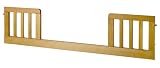 Toddler Guard Rail for Hidden Hardware Cribs (For M4801, M4001, M5921) in Honey Oak Finish