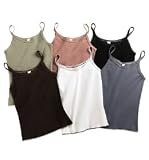 Ladies� Ringspun 2x1 Rib Tank Top with Scalloped Edges