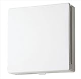 バクマ工業 パイプ用ファン 強制排気用 インテリアパネル型 (速結端子) 本体スイッチ付 ホワイト KPI-08DS