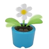 Solar Dancing Flower (Bubble Package) - Blue Pot