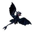 Drachenz�hmen leicht gemacht - Pl�schfigur Nachtschatten - 25cm