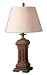 Uttermost 27648 Ashby Table Lamp, Dark Walnut