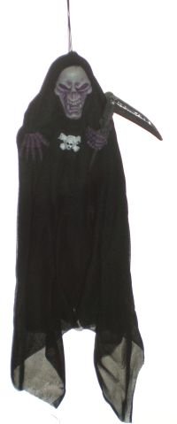 Childrens Toyshop  Toys : halloween hanging grim reaper skeleton 6 pc