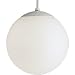 Progress Lighting P4402-29 Opal Cased Globes Provide Evenly Diffused Illumination White Cord, Canopy and Cap, Satin White