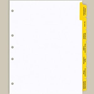 Amazon.com : Corporate Minute Book Index Tabs : Office Products