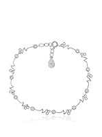 Silver One Pulseras Ideal Chatón Zirconium