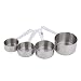 MIU France Stainless Steel 4-Piece Measuring Cup Set