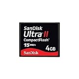 Sandisk 4GB Ultra II Compactflash Memory Card (15mb/s)