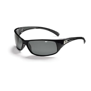 Bolle Sport Recoil Sunglasses (Shiny Black/Polarized TNS)