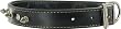Kakadu Pet Spike Leather Studded Dog Collar, 1 1/4" x 23 1/2", Black Kakadu Pet Spike Leather Studded Dog Collar, 1 1/4" x 23 1/2", Black