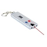 August FL601 Red Laser Pointer & LED Flashlight Keyring
