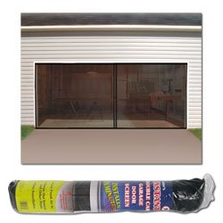 2 Car Garage Screen Enclosure Door