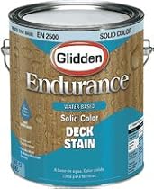 Glidden Company En2512 "Endurance" Solid Color Deck Stain 1gal - Inter Tint Base