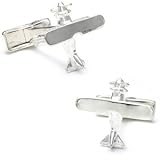 Prop Plane Airplane Sterling Silver Cufflinks Cuff Links