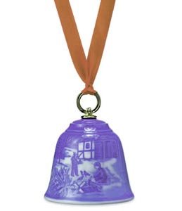 #!Cheap Bing & Grondahl Christmas Bell Ornament - Christmas in the Countryside