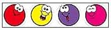 SMILEY FACES MINI CHART STICKERS - 0439654238