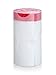 Besli 2.6 Gallons DrawString Strong Trash Bag Garbage Bag ,100 Bags (2.6 Gallon, White)