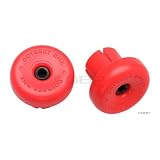 Odyssey Par Ends Handlebar Plugs - 1 Pair, Polished Red