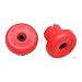 Odyssey Par Ends Handlebar Plugs - 1 Pair, Polished Red