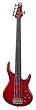 MTD Kingston Bass Guitar Z 5 String, Fretless with Lines, Transparent Cherry