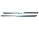 Produkt-Bild: Eufab 30205 Einstiegsleiste,  Alu, silber mit blau beleuchtetem Schriftzug Limited Edition