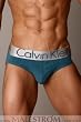 Calvin Klein Steel Cotton Hip Brief - Billard Green