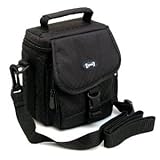 Opteka CS-5801 Digital Camera System Bag with Strap and Belt Loop (Black)