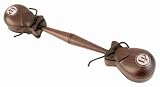 Latin Percussion LP431 Double Castanets With Handle Rosew