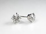(オールジュエリープレミアム) Alljewelry Premium PTダイヤスタッドピアス 1.0CT AJSI03375