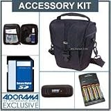 Accessory Kit for Pentax K2000, K200D, K100D, K110D & Samsung Digimax GX-1S, GX-10 Digital SLR Cameras